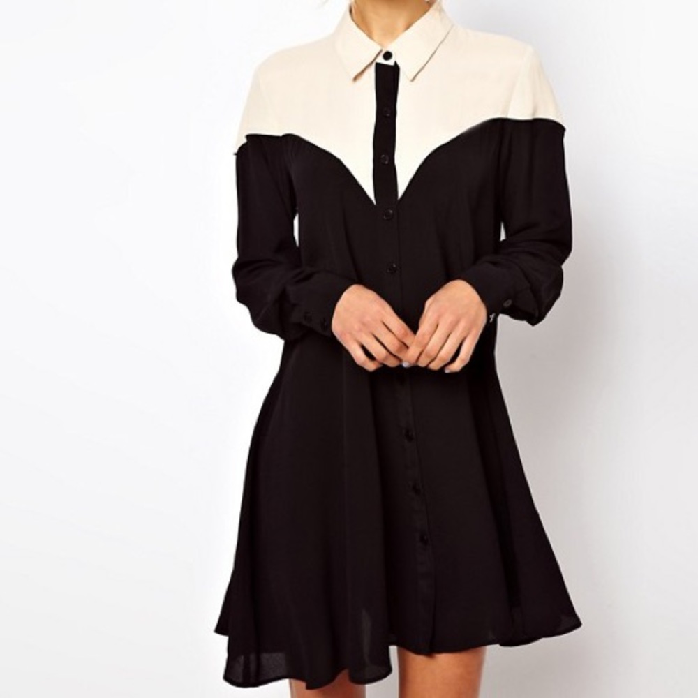 ASOS Button-up Swing Dress
